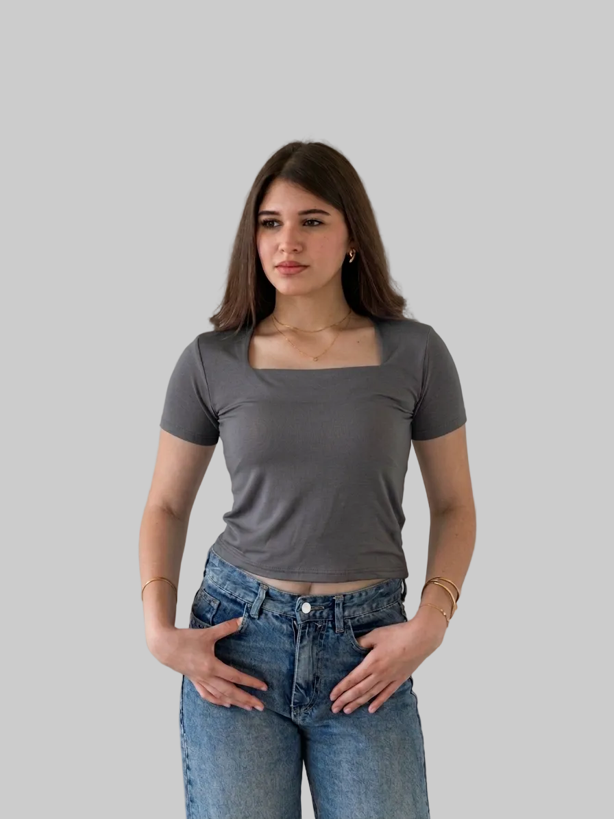 Basic Half Sleeve Top